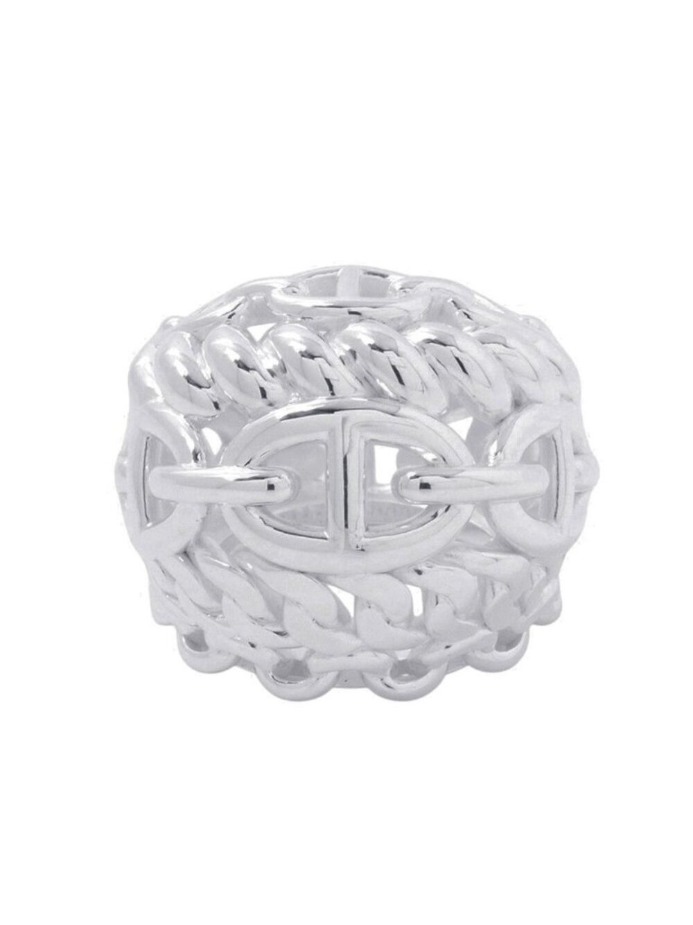 Hermes Ring Chaine D'ancre Multi Chain TGM Enchainee